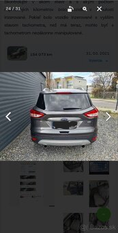 Ford Kuga Ford Kuga 2016 model 1.5 EcoBoost 110kW; 6 - 16