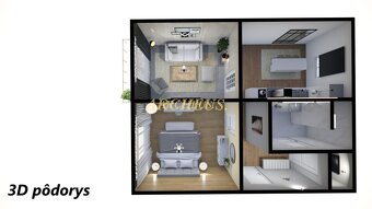 Priestranný 2-izbový byt s balkónom, 63m2, Humenné - 16