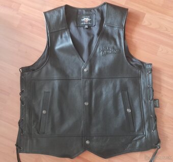 HARLEY DAVIDSON®KOŽENÁ VESTA XXL - 16
