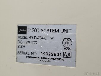 RETRO LAPTOP 》 TOSHIBA T1200 》HISTORICKÝ NOTEBOOK - 16