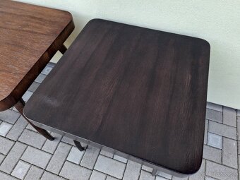 Konferenční stolek Halabala "pavouk" po renovaci - 16