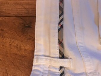 BURBERRY originál luxusne damske nohavice 38/40 - 16