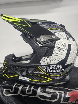 Predám celocarbonovú prilbu Just 1, velkosť M - 16