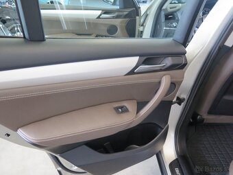BMW X3 xDrive20d,kůže,klima,navi,1.majitel, 4x4 - 16