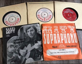 STAROŽITNÉ ORIGINÁLNE GRAMOFÓNOVÉ DOSKY - 16