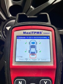 R17 Originál Alu Mitsubishi Outlander / Eclipse - ET 38 - 16