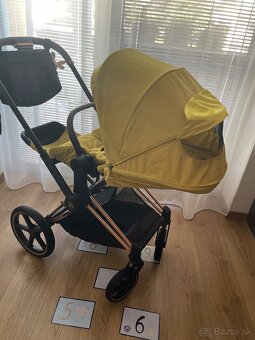 Cybex Priam Mustard Yellow trojkombinacia - 16