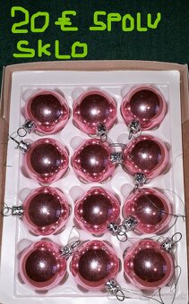 Staré vianočné gule a ozdoby - 16