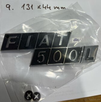 Nápisy Abarth, Fiat - 16