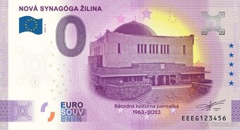 0 € / 0 euro souvenir bankovky 2024 - 16