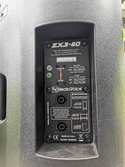 PA ElektroVoice ZX3 , TX 1181, CP2200 - 16