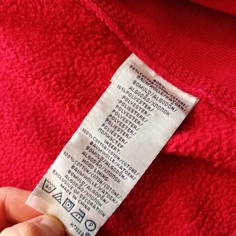 Polo Ralph Lauren červená mikina na zips s kapucňou M - 16