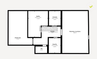 HALO reality - Predaj, trojizbový byt s pozemkom 200m2, Nová - 16