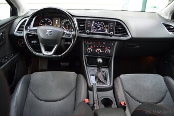 SEAT LEON III 2.0 TDI FR, KOŽA, R18, XENÓNY, NAVI, TEMPOMAT - 16