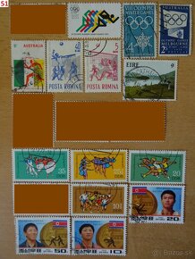 Nádherné poštové známky ŠPORT 2 - 16