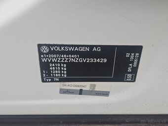 VW SHARAN 2.0 TDI - 110 kW DSG - 2016 - 16