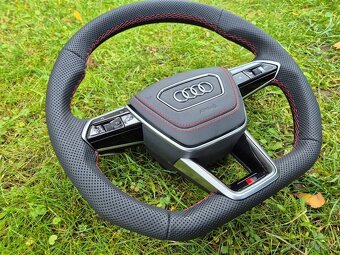 AUDI A6 A7 4K A8 D5 E-TRON SPORTOVY VOLANT - vyhrievany - 16