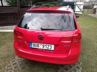 VW Logo znak VOLKSWAGEN cierne leskle / cervene - 16