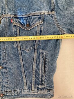 obojstranná jeans bunda Levis - 16