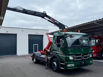 MERCEDES-BENZ ATEGO 1218 HÁKOVÝ NOSIČ 100 HYDRAULICKÁ RUKA - 16