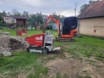 Minibáger, výkopové práce, doprava, Košice , Košice okolie - 16