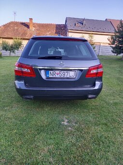 Mercedes E trieda T 350 CDI 4matic Blue Avantarge - 16