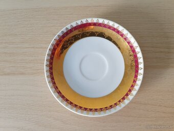 Porcelánové šálky s tanierikmi - súprava - 16