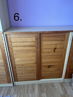 Predám súpravu skríň (spolu/osobitne) za symbolickú sumu - 16