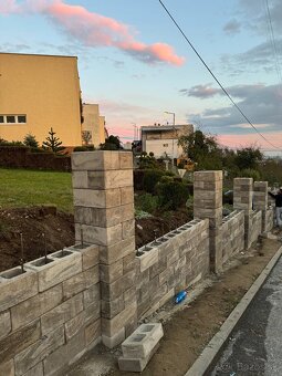 Zámkova dlažba pokladka ,betónové ploty-výstavba - predaj - 16