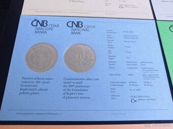 Strieborné mince 200 korún Česká Republika PROOF - 16