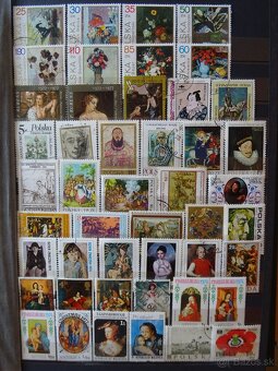 Pekná zbierka známok UMENIE 2 - 16