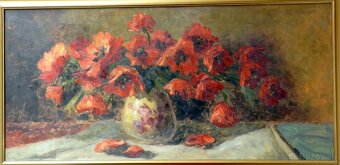 Zbierka starožitných obrazov s motívom Kytíc - 16