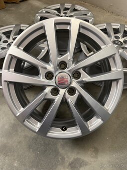 Hliníkové disky Audi 5x112 R17 Audi A3 , Octavia, Golf - 16