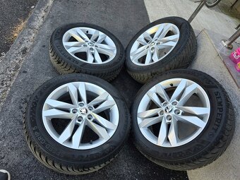 Zimne kolesa Skoda  Fabia 5x100 r16 195/55 r16 dot2021 - 16