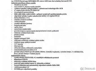 Prodej  IVECO Eurocargo 80E21 FP, najeto 253.000,- Kč - 16