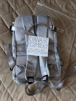 Ruksak do lietadla, ruksak na cestovanie Ryanair rozmery - 16