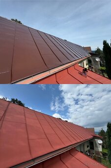 🏠🎨🔥Nátery striech. Nateranie striech . Maľovanie striech - 16