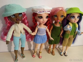 Topy bermudy pre bábiky Rainbow high barbie nohavice - 16