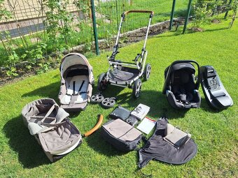 Kočík Gesslein F6/F10 Air + vajíčko Recaro - 16