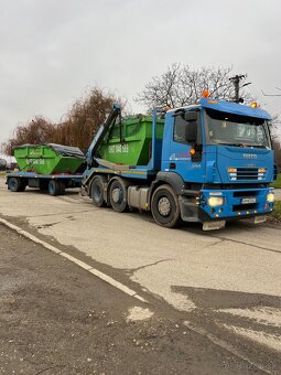 IVECO Stralis 26.400 / ramenový nosič kontajnerov - 16