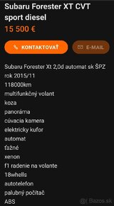 Subaru forester XT diesel 108 kw - 16