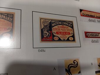 Staré zápalky. SOLO Sušice - 16