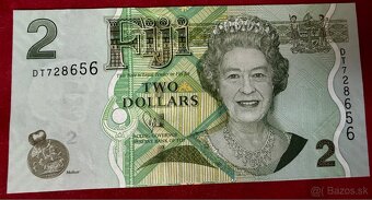 Staré bankovky Alžbeta II. rôzne krajiny - 16