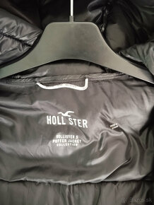 Pánska čierna bunda Hollister - 16