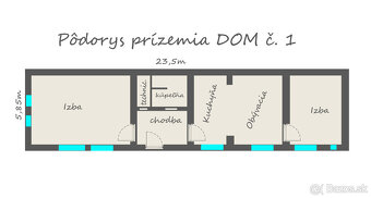 2 RODINNÉ DOMY / JEDEN POZEMOK /  PREDAJ / ZVOLEN - 16