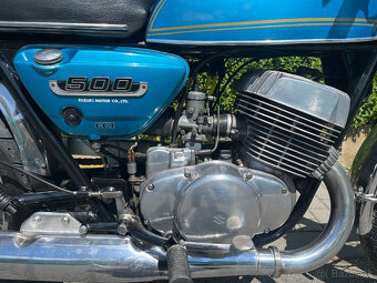 Suzuki T500, r.v. 1975 s TP - 16