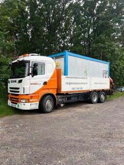Autodoprava s hydraulickou rukou - 16
