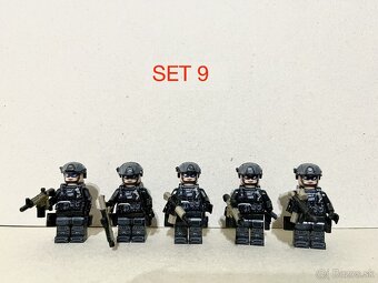 Rôzne sety vojakov (8ks) - typ lego, nové, nehrané - 16