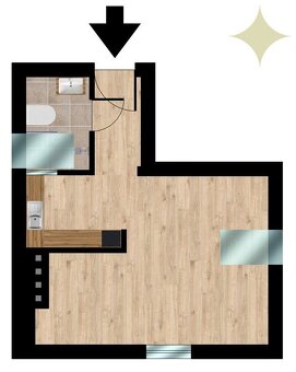 Na predaj, apartmán s výnimočným výhľadom, Banská Štiavnica - 16