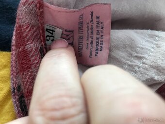 VERSACE originál luxusne/pánske nohavice w 34 XL - 16